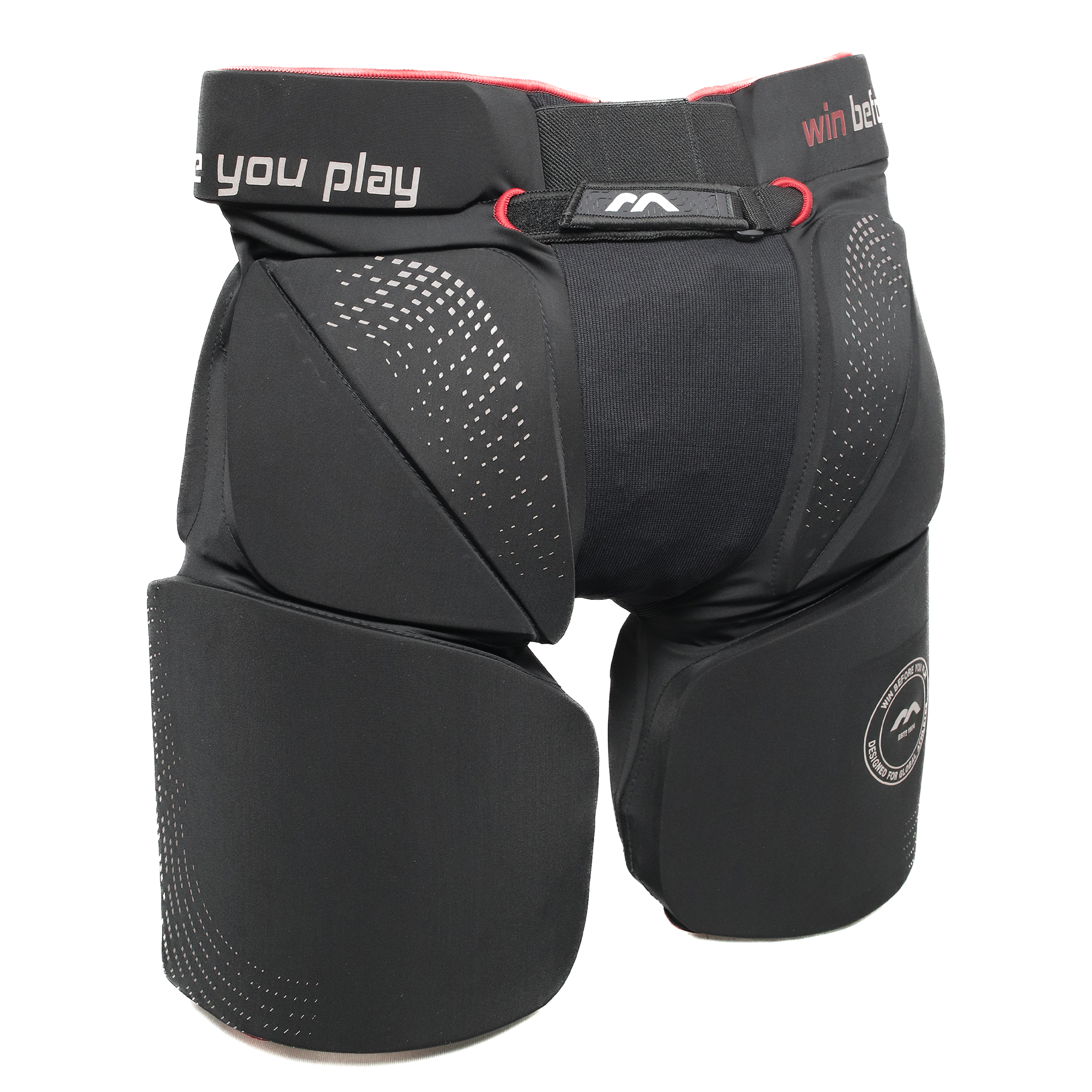 Mercian Field Hockey Goalkeeper Shorts black rear