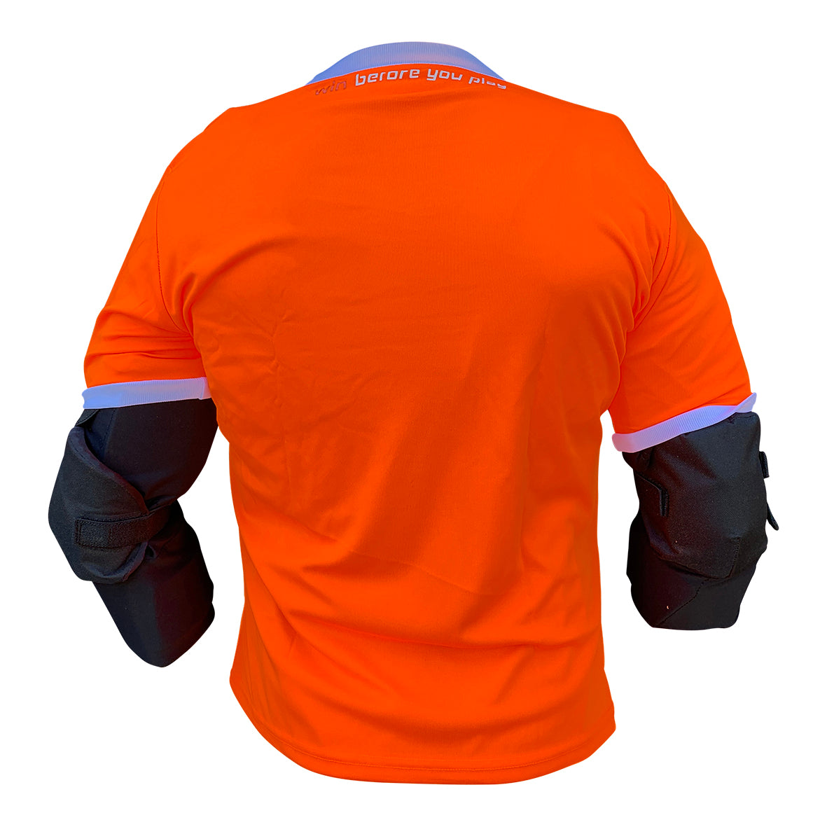Mercian Short Sleeve Goalkeeper Jersey Orange Back