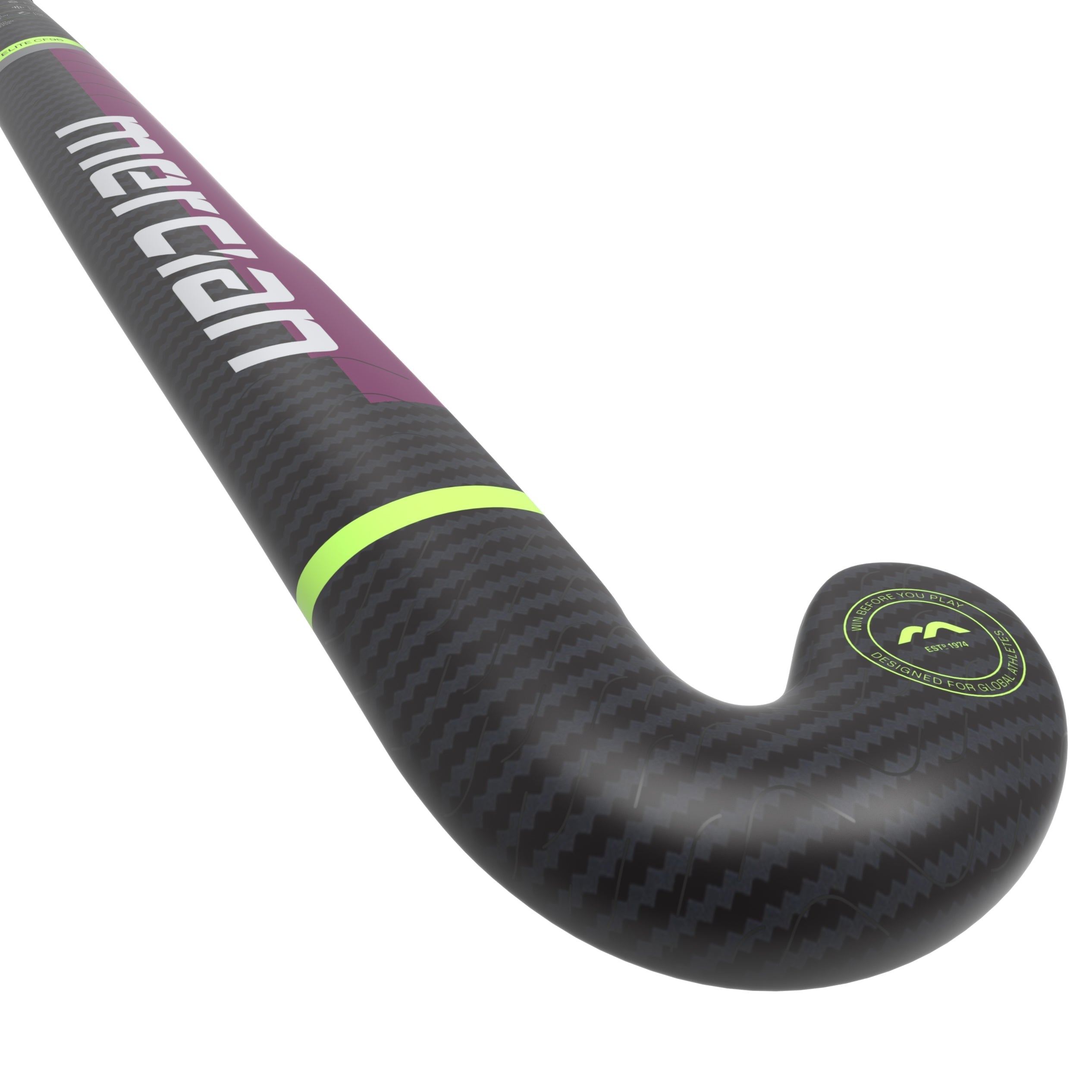 HSELCF9525XTR Hockey Stick Elite CF95XTR_Angled Half Rear Shaft