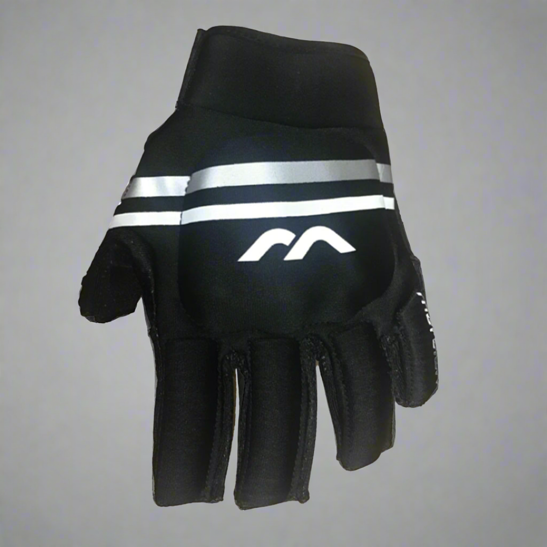 Black Field hockey gloves