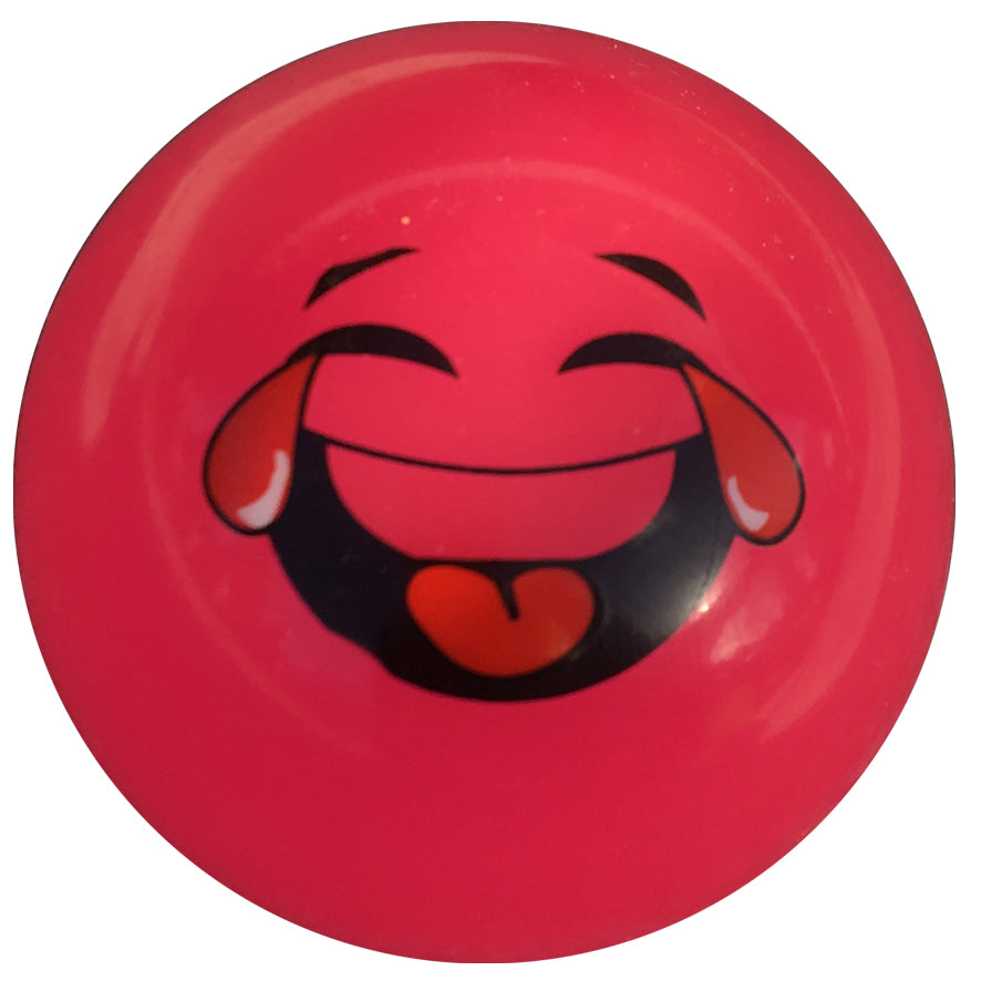 Mercian Emoji Ball - Bag of 12 Assorted : HB64 : pink happy