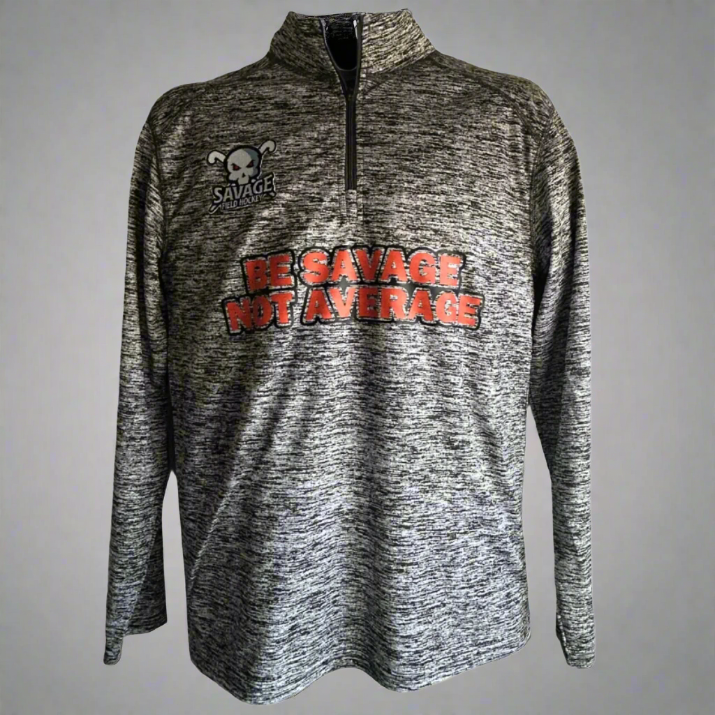 Adult 1/4 Zip Pullover Long Sleeve Shirt Adult 1/4 Zip Pullover Long Sleeve Shirt