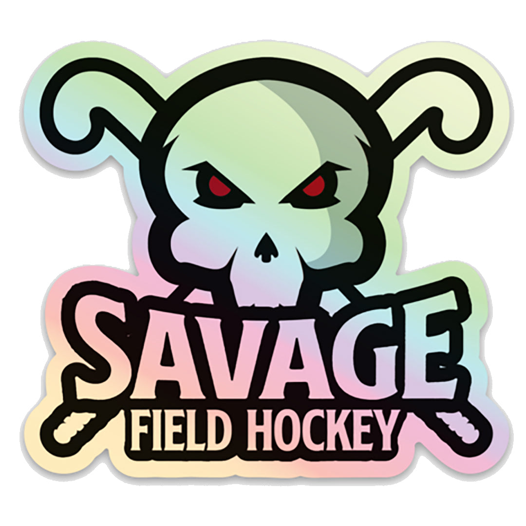Savage Holographic Sticker