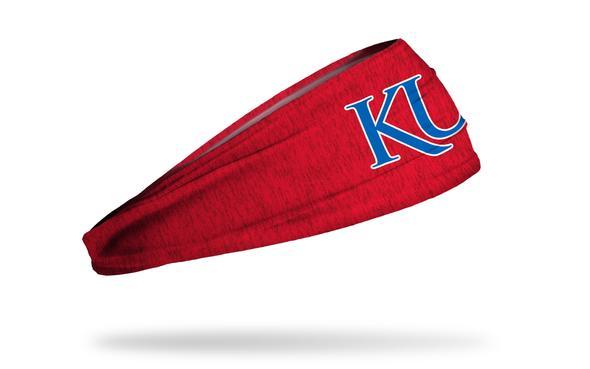 University of Kansas: KU Heathered Red Headband