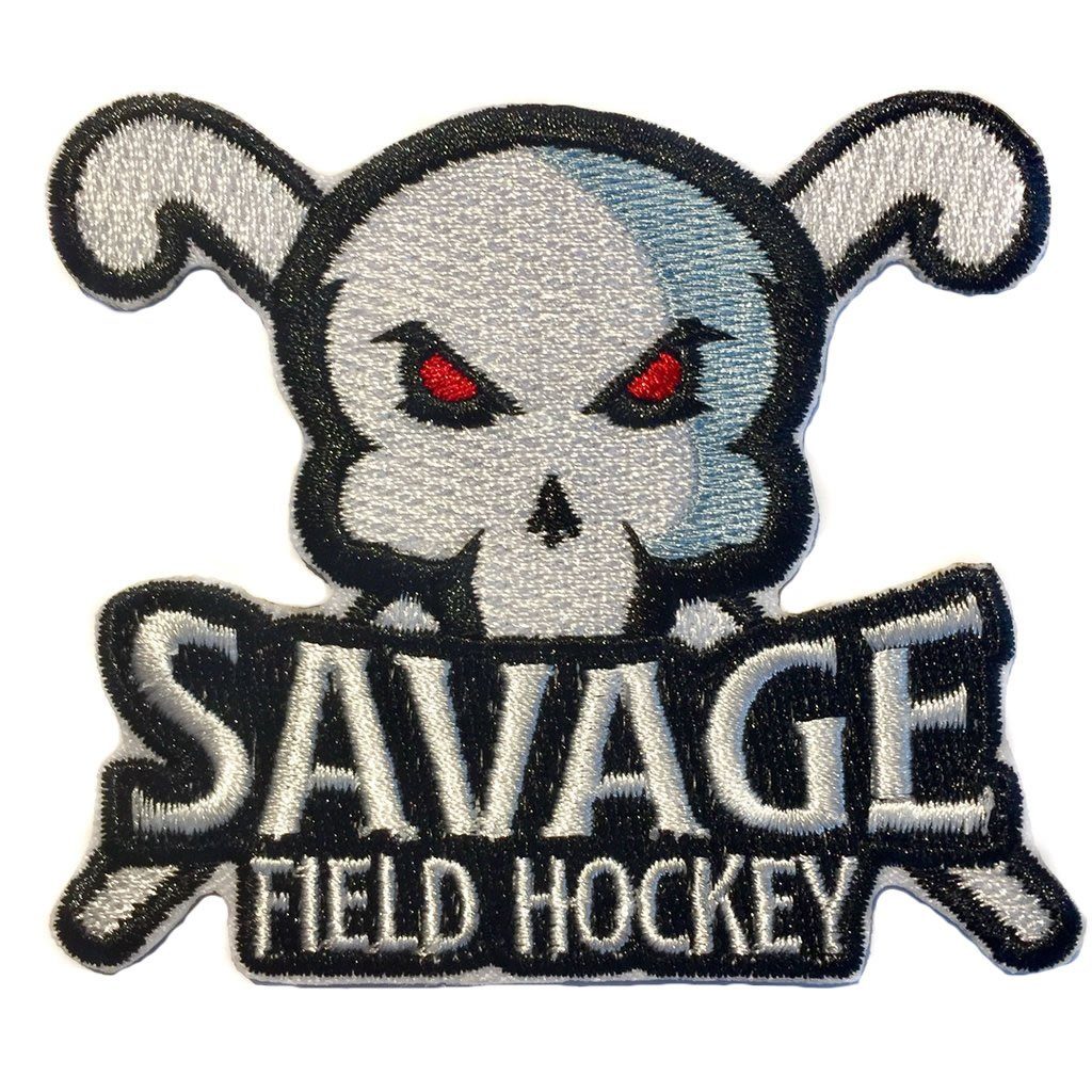 Savage Field Hockey Iron on Embroidered Patch