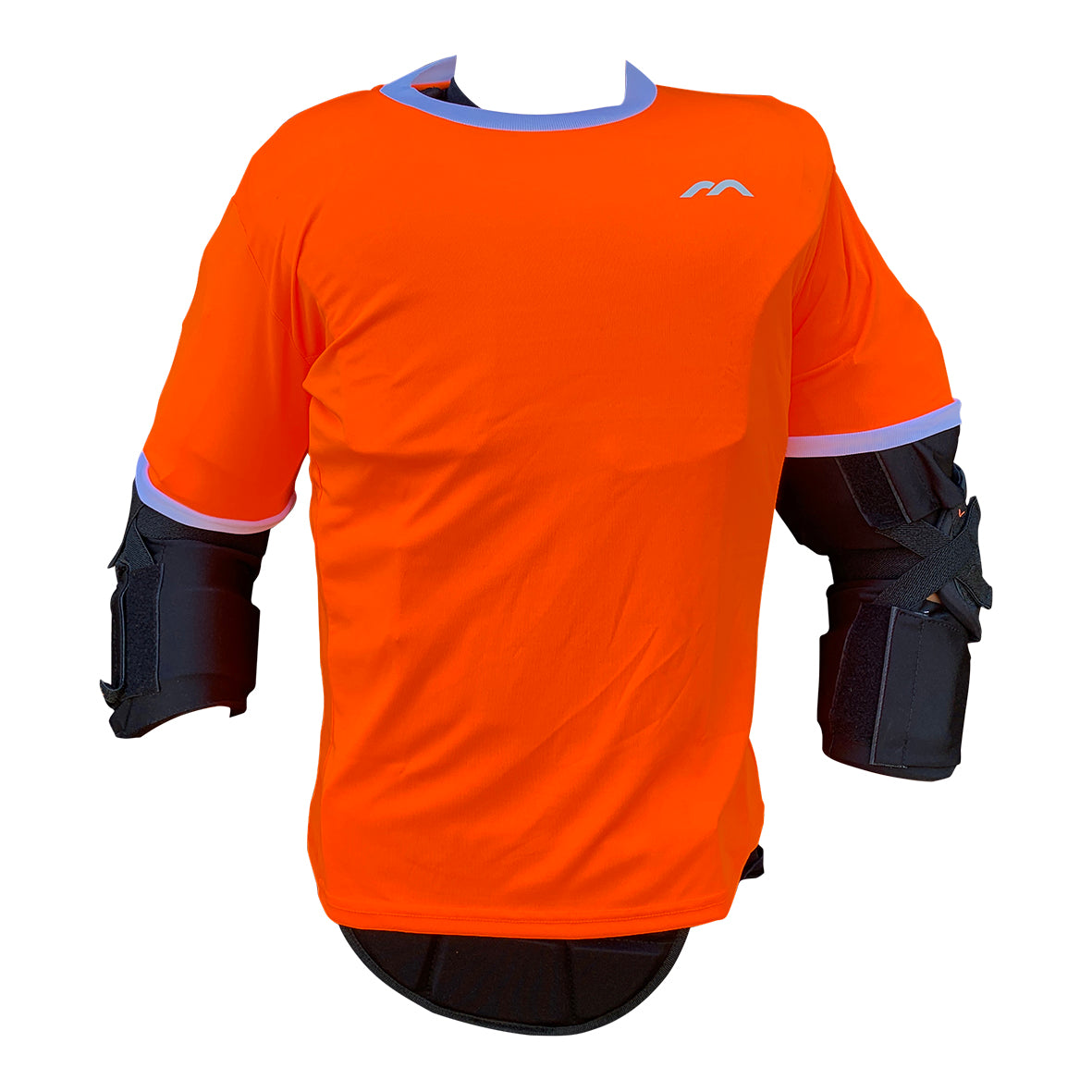 Mercian Short Sleeve Goalkeeper Jersey Orange Front