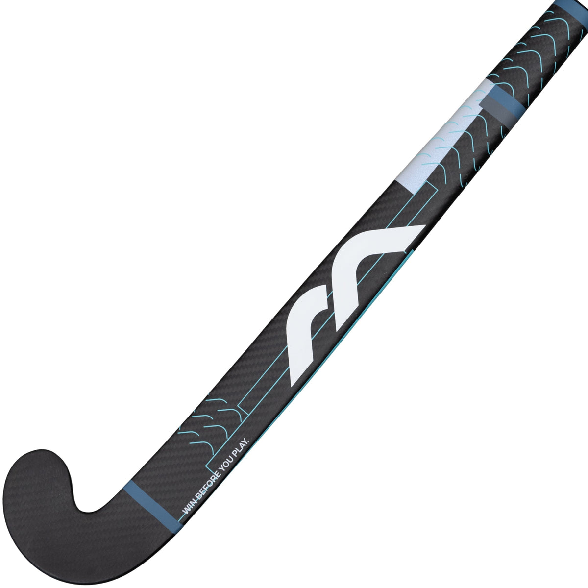 Field Hockey stick with a brand logo on a white background