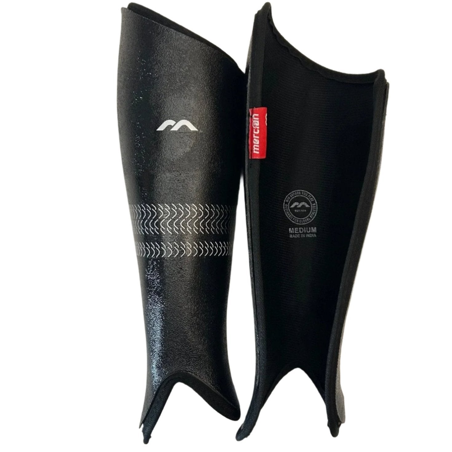 Pair Black Field Hockey Shinguards