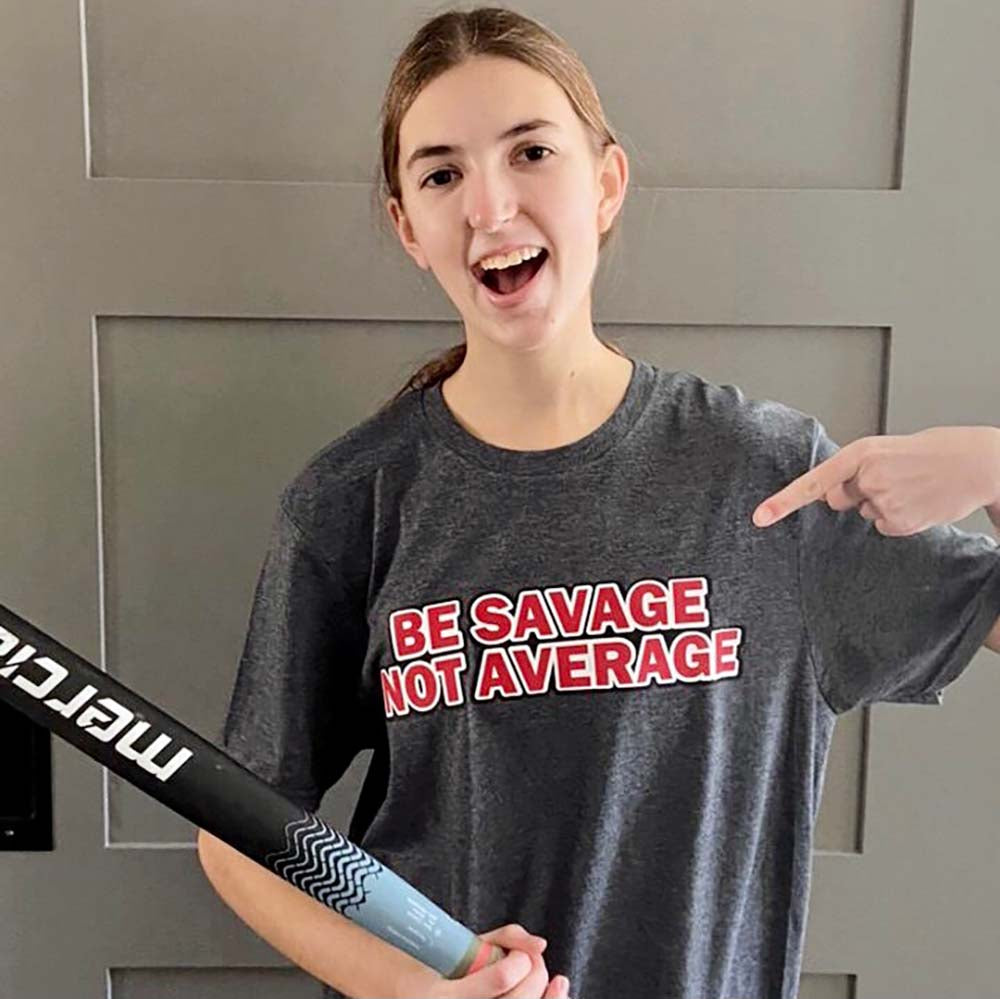 Be Savage not Average Field Hockey T-shirt
