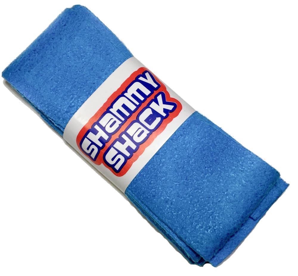 Shammy Shack Fluoro Blue Field Hockey Chamois Grip