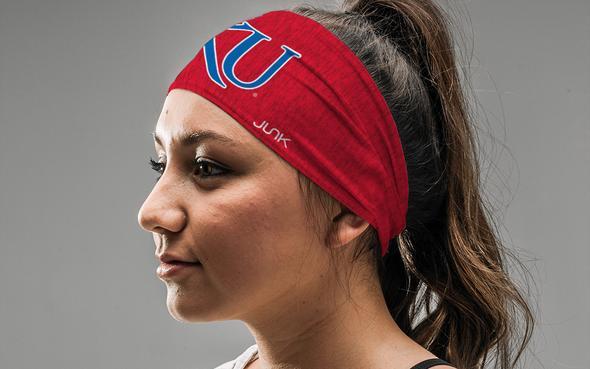 University of Kansas: KU Heathered Red Headband