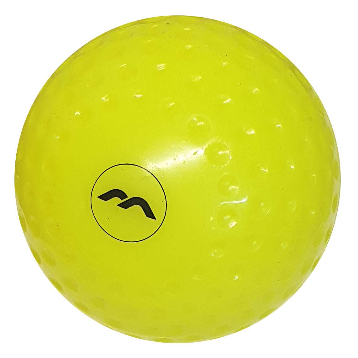 Mercian Field Hockey Dimple Ball Yellow