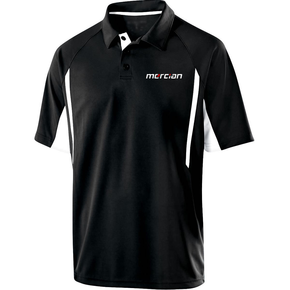 Mercian Field Hockey men's Polo Shirt Black