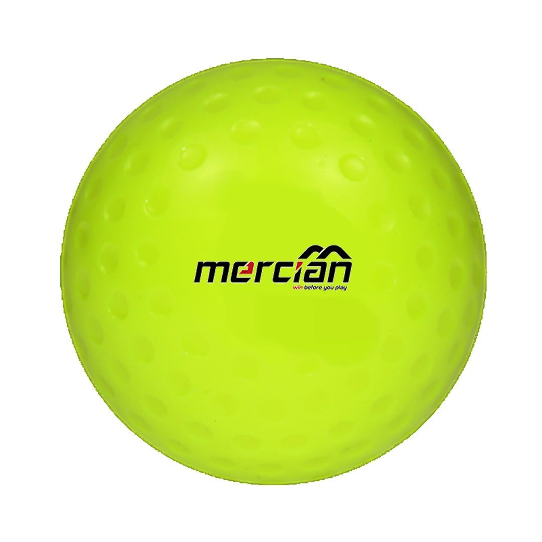 Mercian HB19 field hockey match balls yellow dimple