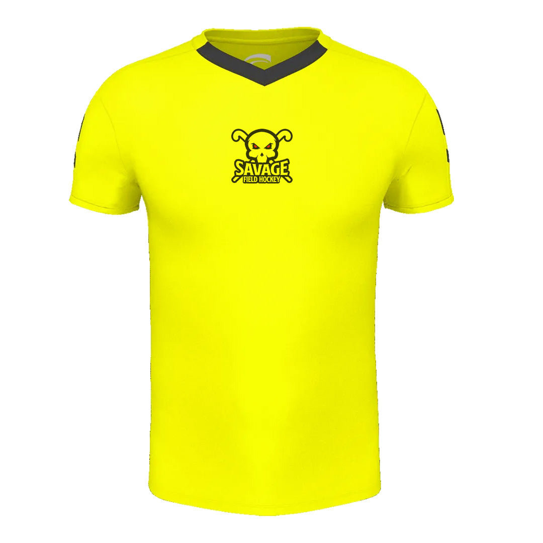 Savage Field Hockey Goalkeeper Jersey Yellow Front