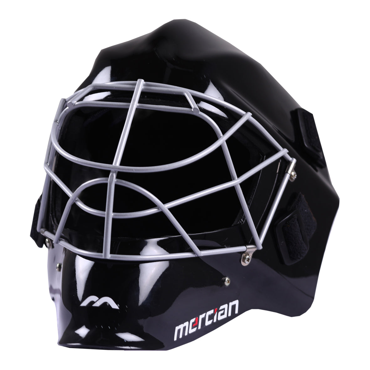 Mercian Black field hockey Helmet Cat Eye