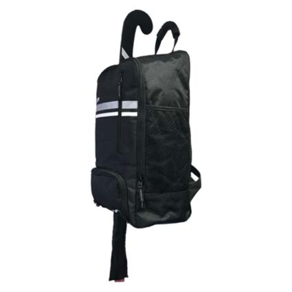 Mercian Field Hockey Backpack Black Side view